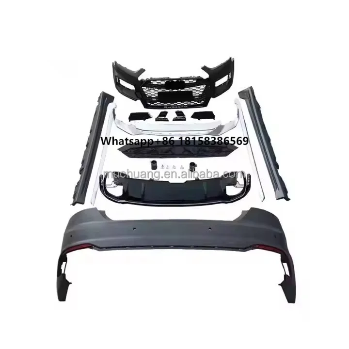 

Au-di A5 RS5 2017-2020 Car Accessories Body Kit RS5 Style Front & Rear Bumper Upgrade Auto Tuning Part Set