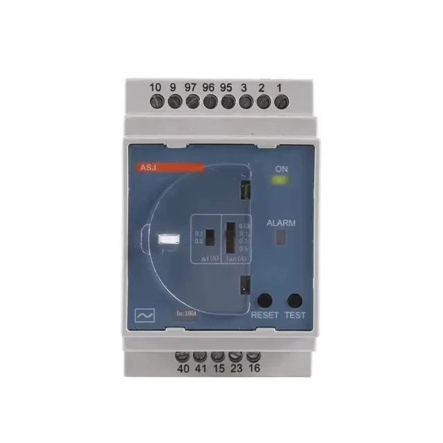 Asj Series Residual Current  Circuit Breaker Type Dc Earth Leakage Relays Insulation  Relay