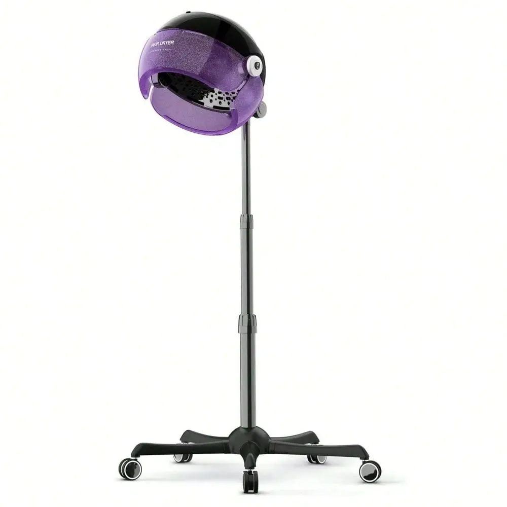 Hooded Dryer 1875W Bonnet Hair Dryer Sit Under Hair Dryer For Home And Salon Auto Hair Dryer Hood With 3 Temperature Settings St