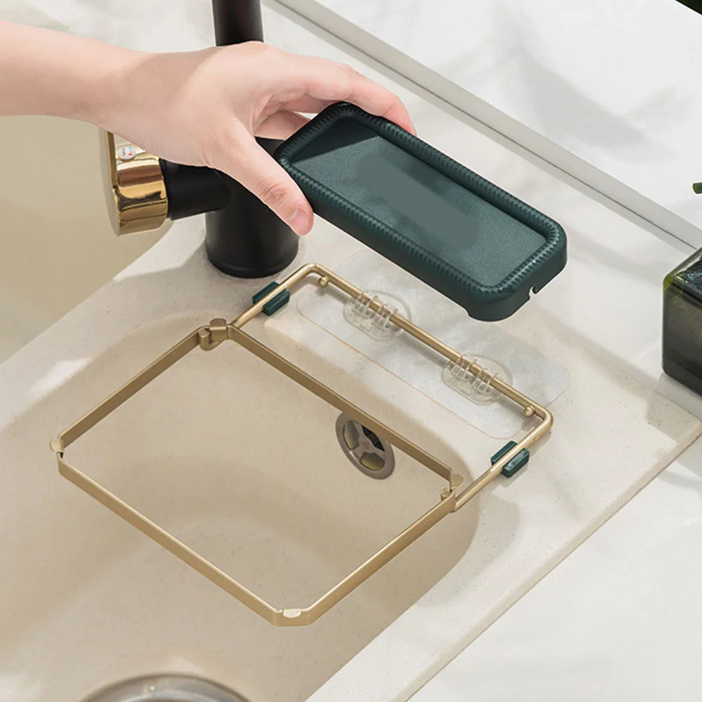 

1 set 1 Set Of Water Filter Mesh With Food Strainer Rack Drain Basket For Kitchen Filtering Basket Kitchen Sink Drain Rack Sink