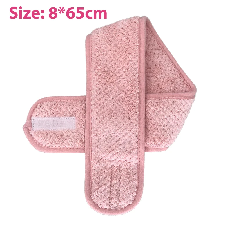 Adjustable Makeup Headband Soft Face Wash Towel