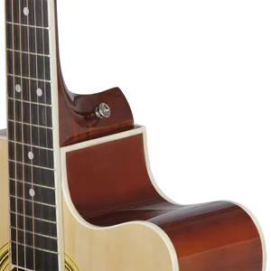 Irin-Basswood-Körper-Akustikgitarre mit Tuner, Streichbeutel, Capo, Gitarrenteilen und Accessoire, 6 Saiten, 41 Zoll, 21 10 Hauptverkaufs -Akustikgitarre Cort - №8