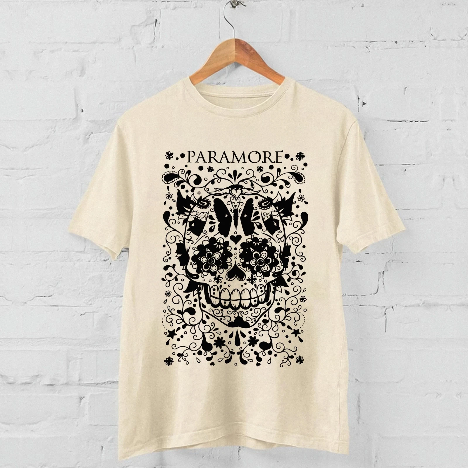 

Plus Size Summer Women's Vintage Paramore Band T-Shirt Unisex Cotton Breathable Stylish Versatile Street Style Oversized