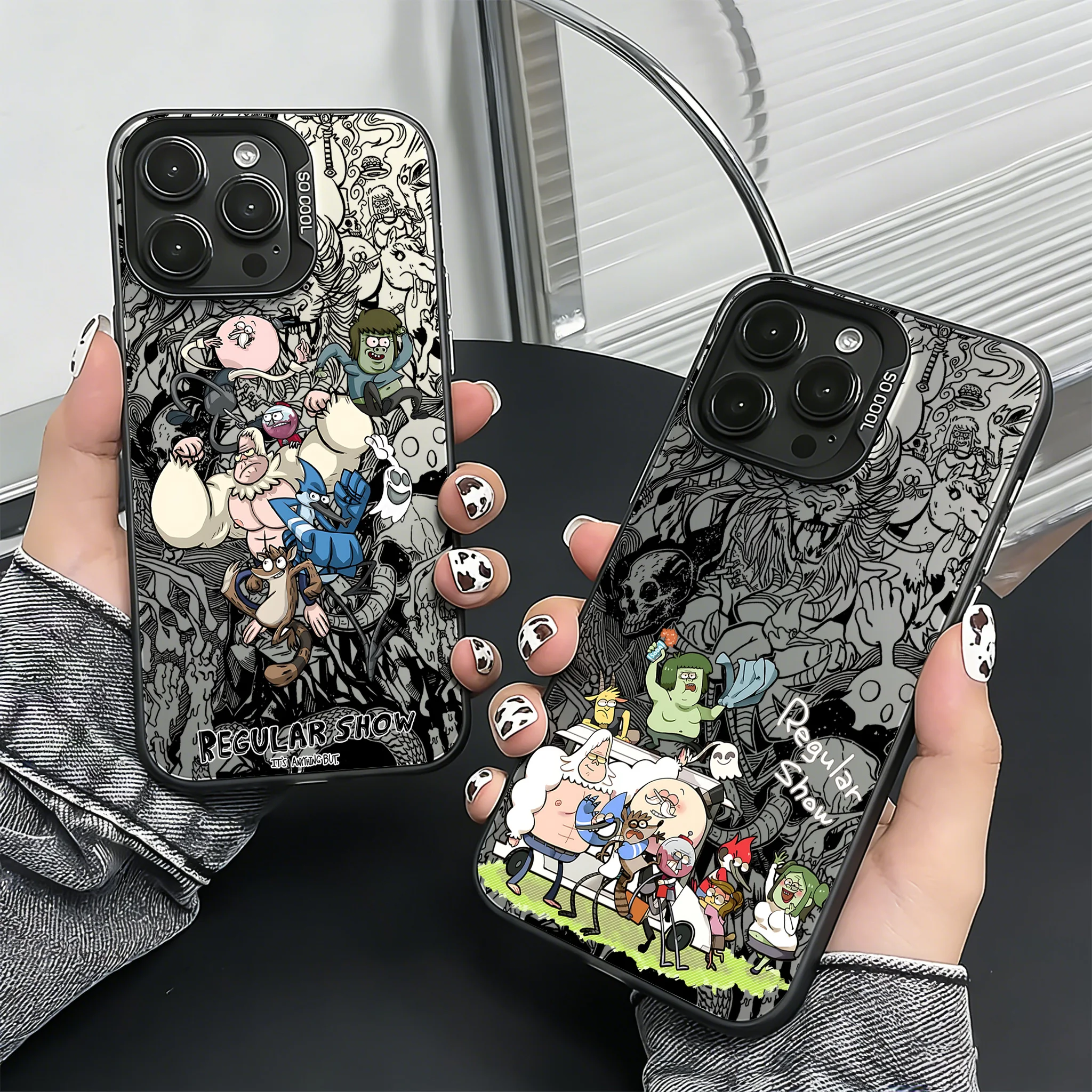 HOT Funny R-Regular Show Phone Case for Samsung Galaxy A37 A57 A17 A07 A16 A06 A35 A15 A56 A54 A36 A34 A24 A26 4G 5G Cover
