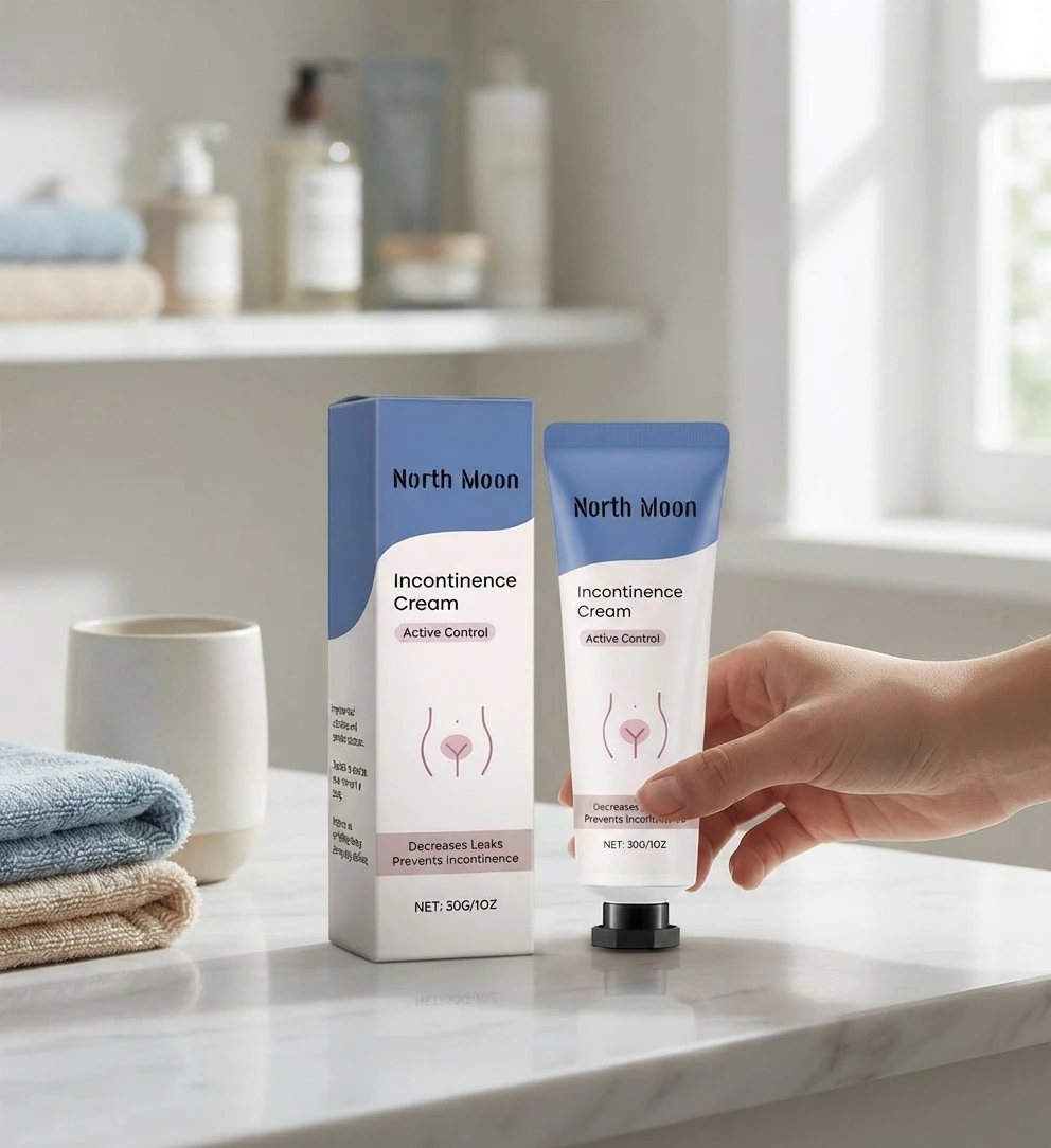 NORTH MOON Gentle Body Care Cream for Women, mild ingredients nourish and moisturize the skin for comfortable body care