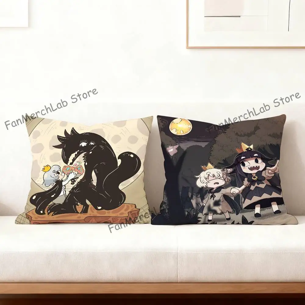 L-Liar Princess And The Blind Prince Printed Pillow Cover Cushion Case Simple Sofa Pillow Case No Pillow Core