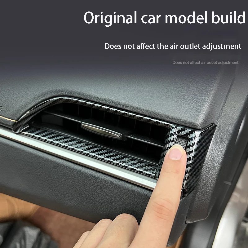 The Central Control Air Outlet Panel Is Suitable For Lexus ES200 Modified ES300H es260 Carbon Fiber Pattern Interior Supplies