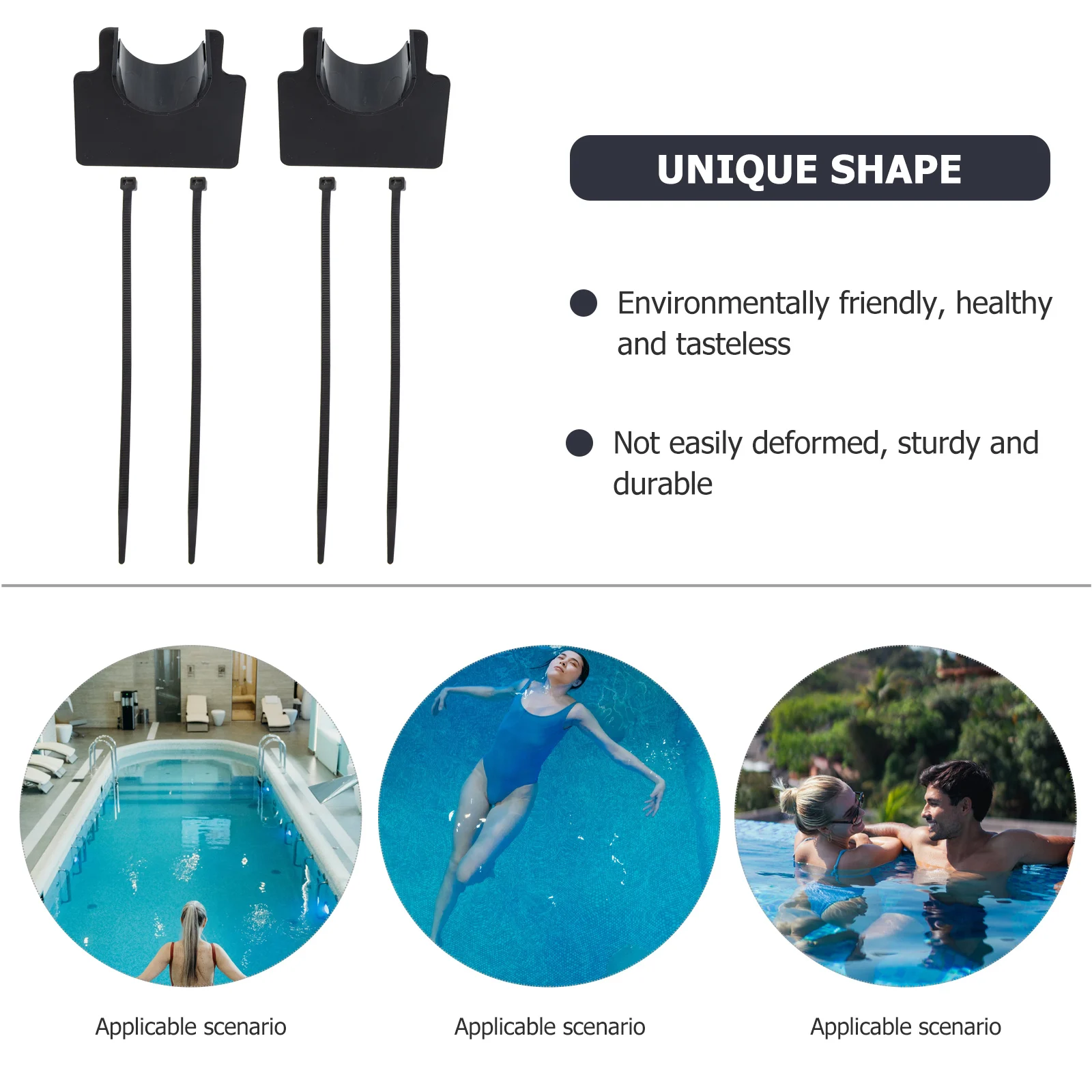 

2 Sets Hose Bracket Garden Holder Hangers for outside Heavy Duty Pool Tube Outdoor Support Brackets