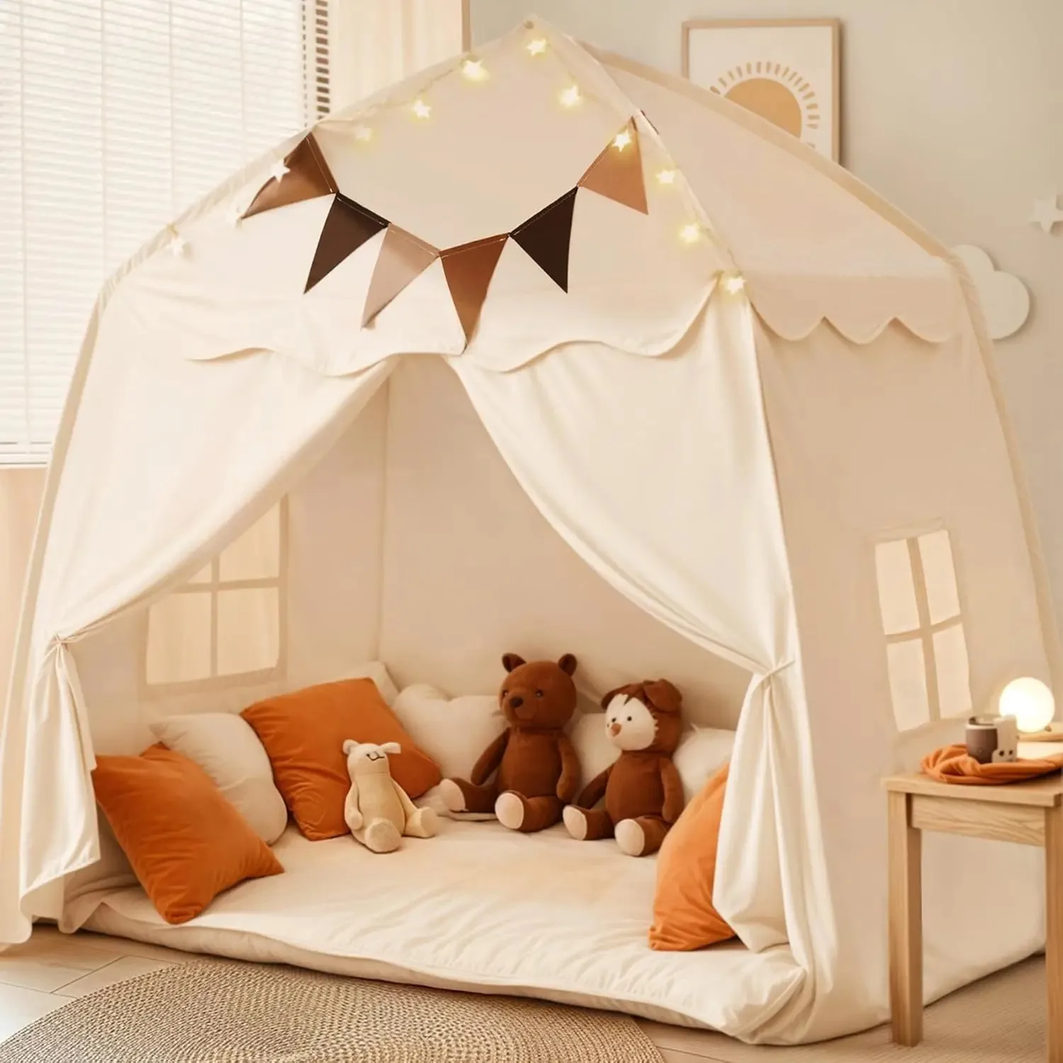 Jouets tente pour enfants bébé filles princesse château pliable enfants intérieur extérieur jouer tente chambre Playhouse tentes