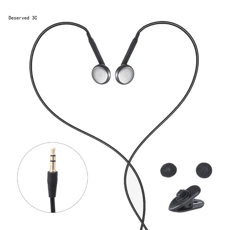 3.5mm Earphones In-Ear Earbuds Headphones Wire Earbuds for Phones Tablets