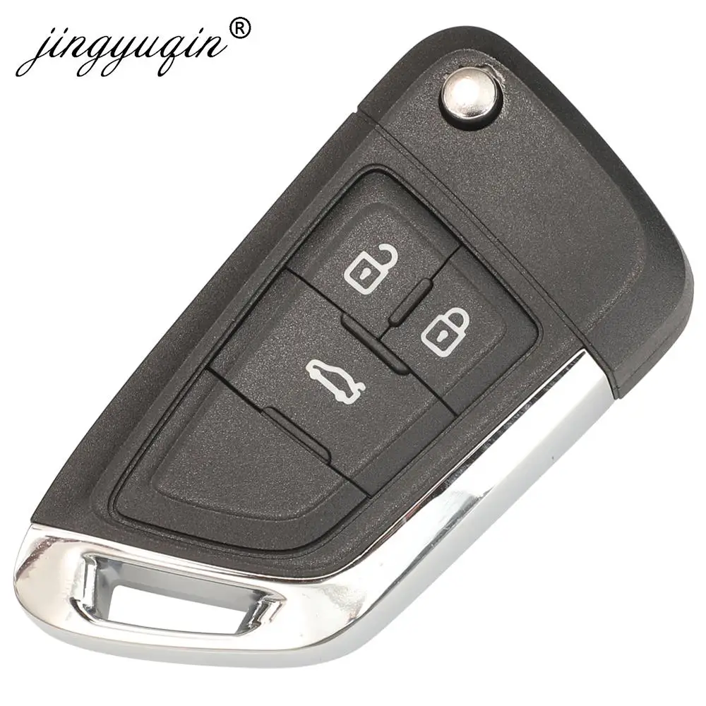 Upgrade Flip Remote Key Shell For Chevrolet Cruze Epica Camaro Impala Malibu Orlando Aveo Trax Equinox Modified Fob Housing
