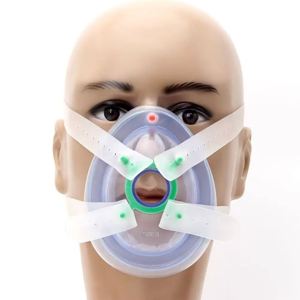 Anesthesia Mask Silicone Harness with Adult Mask sets