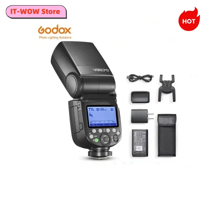 

Godox V860III V860III-C V860III-N V860III-S Speedlite Camera Flash TTL HSS Flash for Canon Sony Nikon Fuji Olympus Pentax Camera