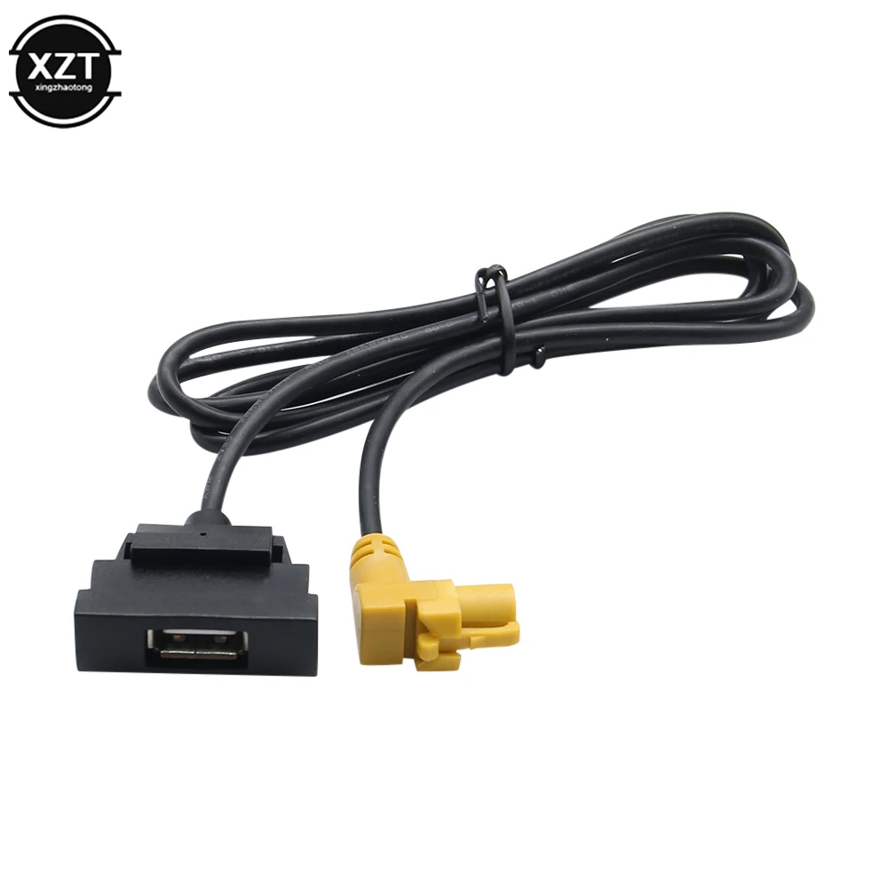 Car RCD510 RNS315 Radio Extend USB 4 Pin Female Male Interface Cable Adapter for Skoda Octavia Android GPS Button Headunit Panel