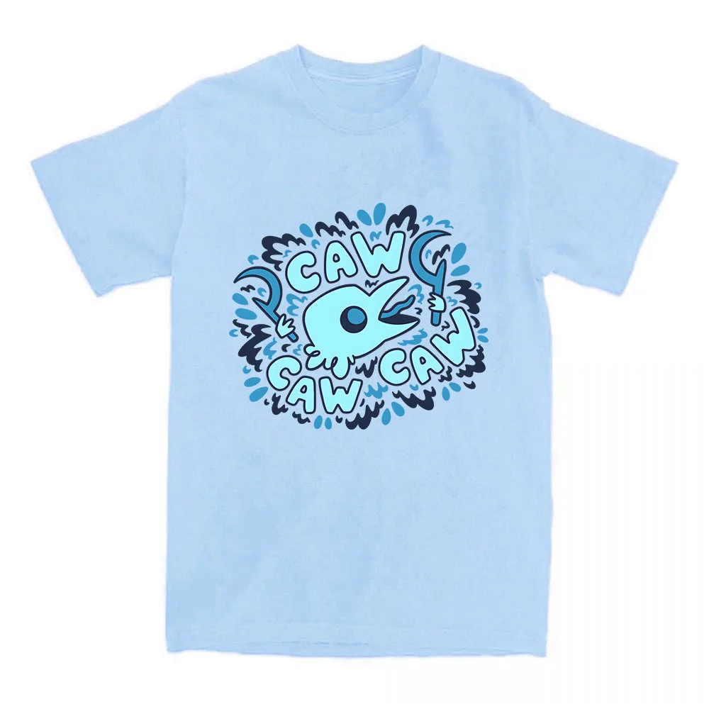 Game Slay The Spire Caw T-shirt Women Men Clothing Short Sleeve O-neck Loose Unisex Tshirts Streetwear Casual Graphic Print Tees