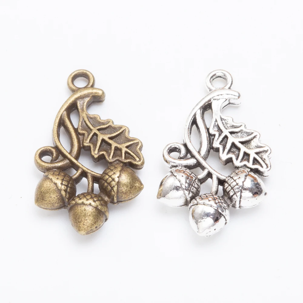 20pieces (food) vintage zinc alloy charm metal pendant DIY jewelry discovery making accessories 1470