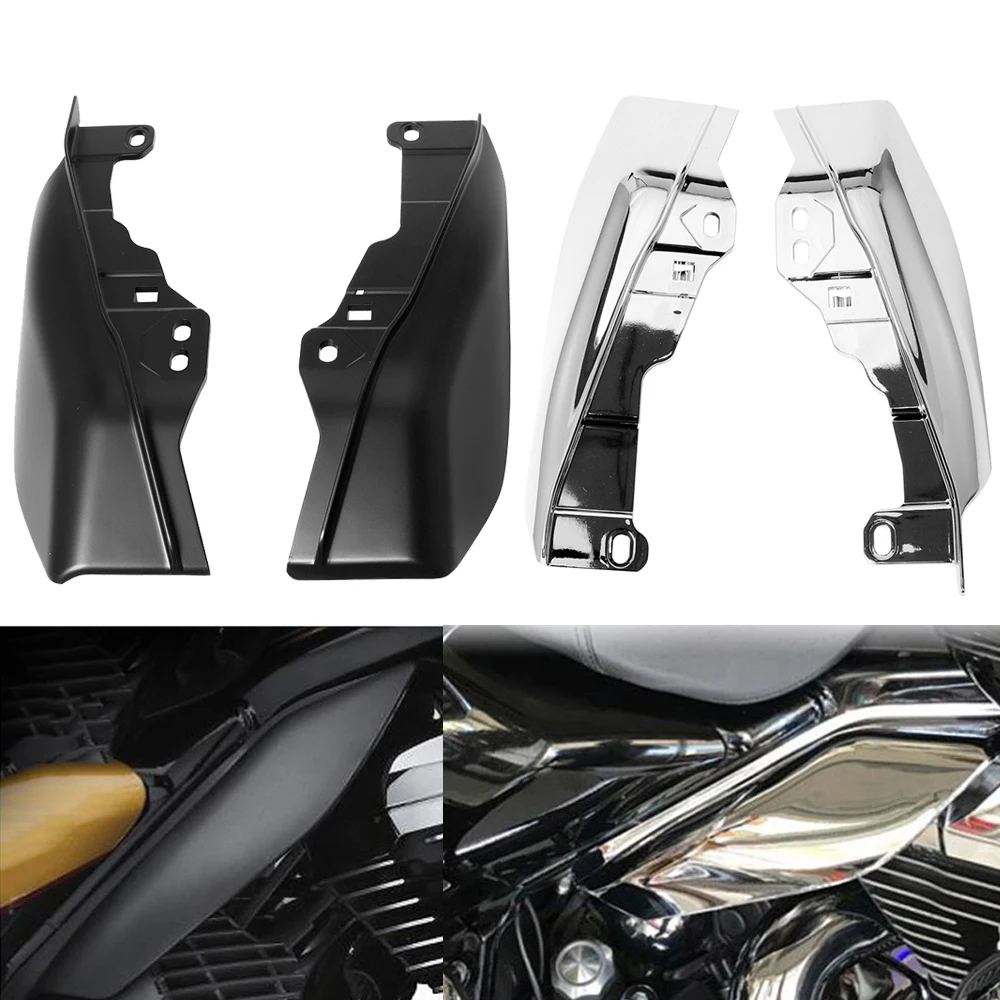 Für Harley Touring Street Electra Glide Cvo Road King Flhr Flhx 2015-2018 Motorrad Mid-Frame Luftab weiser unter Sitz motor