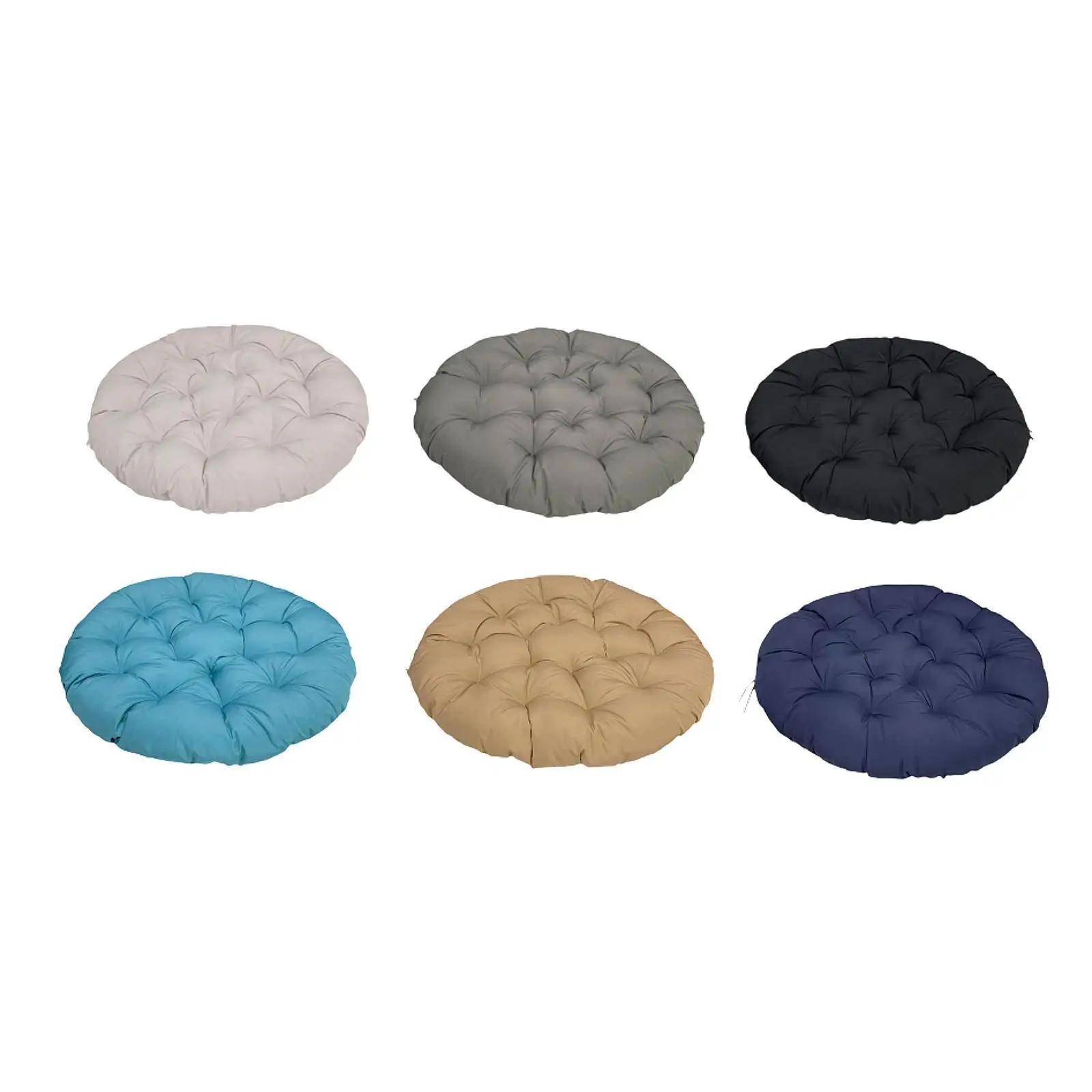 Egg Chair Cushion Padded Seat Cushion Hanging Chair Cushion Thick Garden Chair Mat for Sofa Family Rooms Meditation Only Cushion