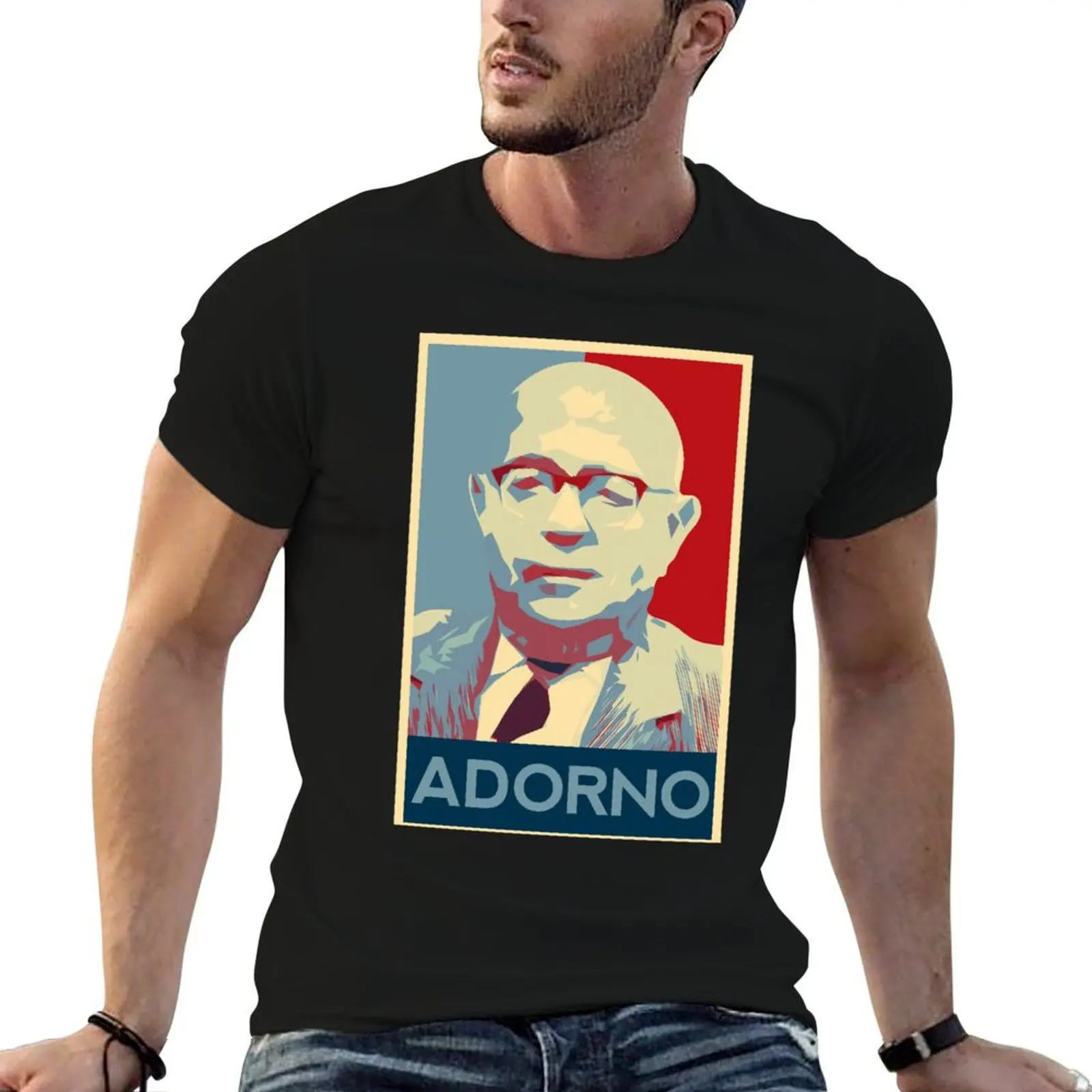 

Theodor Adorno T-Shirt gifts for boyfriend shirts graphic sublime oversized heavy weight t shirts for men