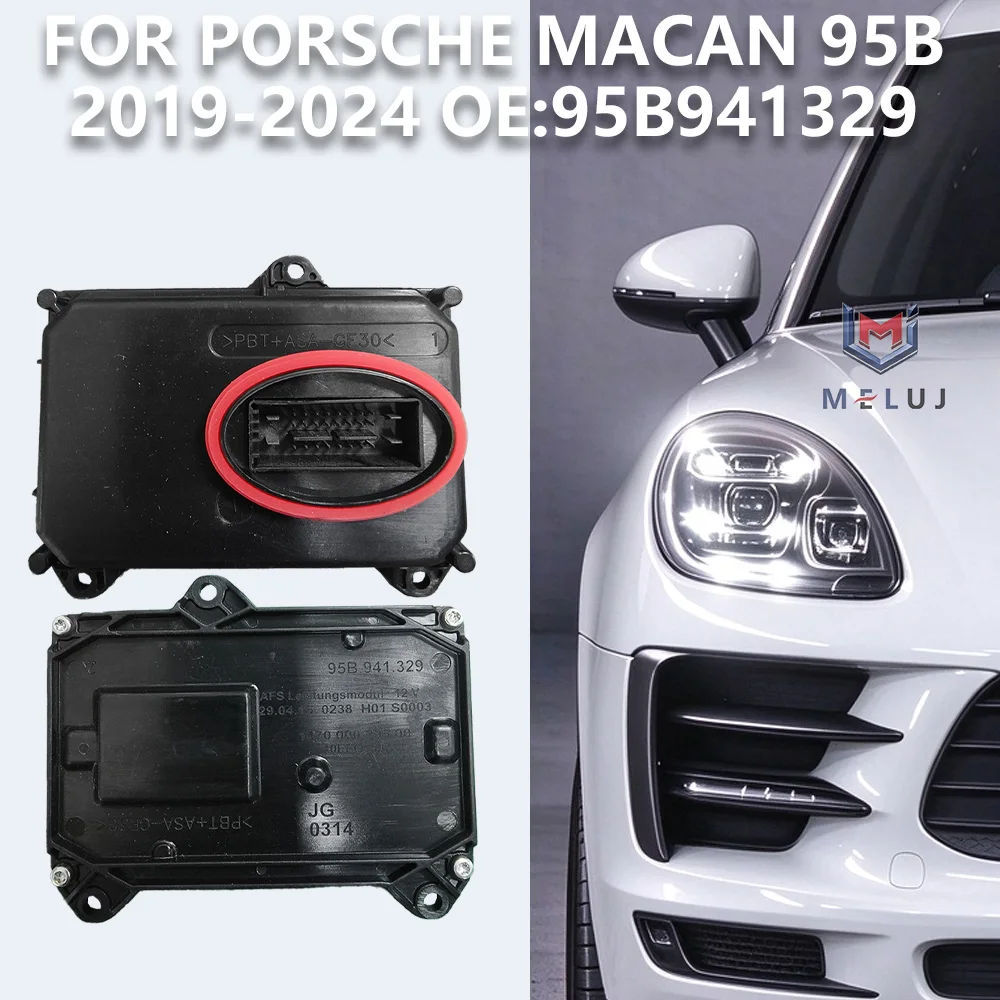 For Porsche Macan 95B 2019-2024 95B941329 Headlight Driver Ballast Control Unit AFS Adaptive Steering Module Computer ECU