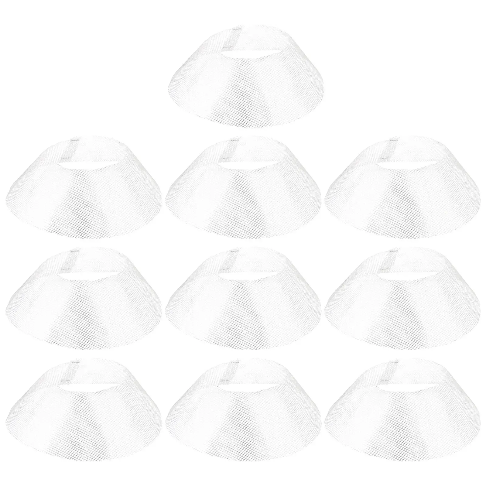 10Pcs Range Hood Filter Net Premium Oil Nets for Kitchen Range Hood Filter Mesh Replacement Universal Sturdy Grease Mesh Net