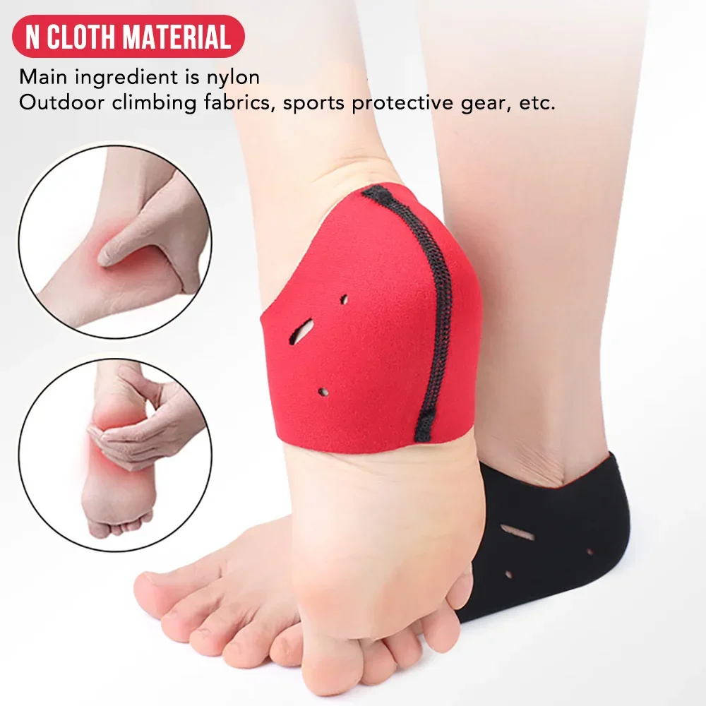 

4pcs Plantar Fasciitis Treatment Kit Heel Pain Relief Foot Cover Back Foot Cover Ankle Support Arch Support Corrective Insole