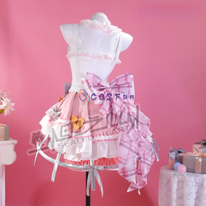 الملونة كوس المرحلة أكياما ميزوكي تأثيري حلي المرأة لوليتا فستان t هالوين كرنفال الزي أنيمي الملابس COSFun