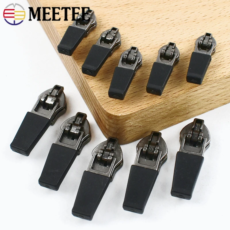 

5-50Pcs 3#5# Waterproof Zipper Puller for Nylon Zippers Bags Jacket Detachable Zip Sliders Tent Zips Repair Kit DIY Accessories