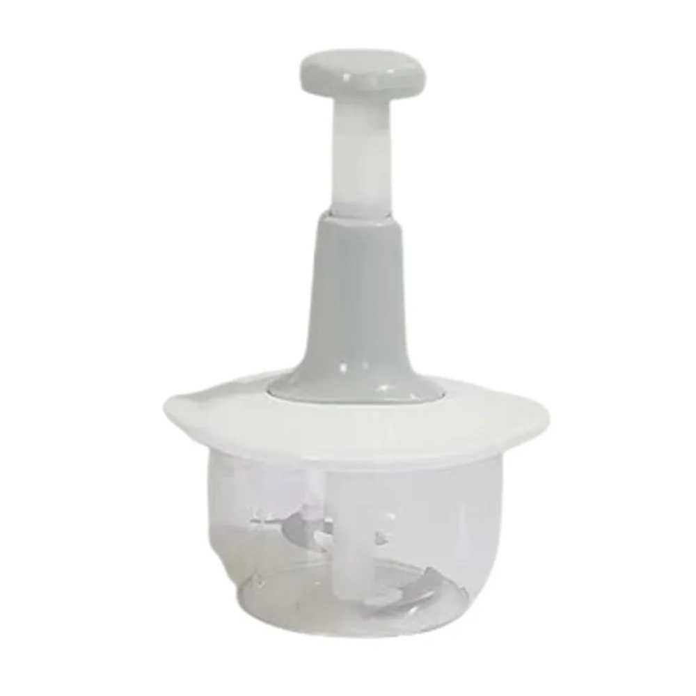 

Durable Multi-functional Vegetable Mincer Manual Press Plastic Garlic Mincing Machine Convenient Removable Meat Grinder Kitchen