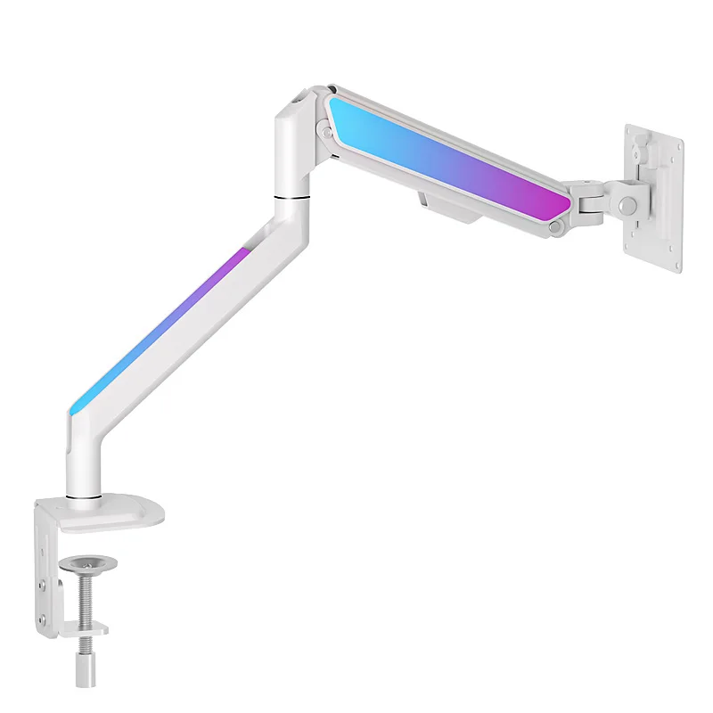 

HILLPORT 19, 21, 27, 30, 36 дюймов, кронштейн для монитора, настольная газовая пружина, полное крепление, поворотный держатель наклона ПК, подставка, поддержка 2-9 кг M3