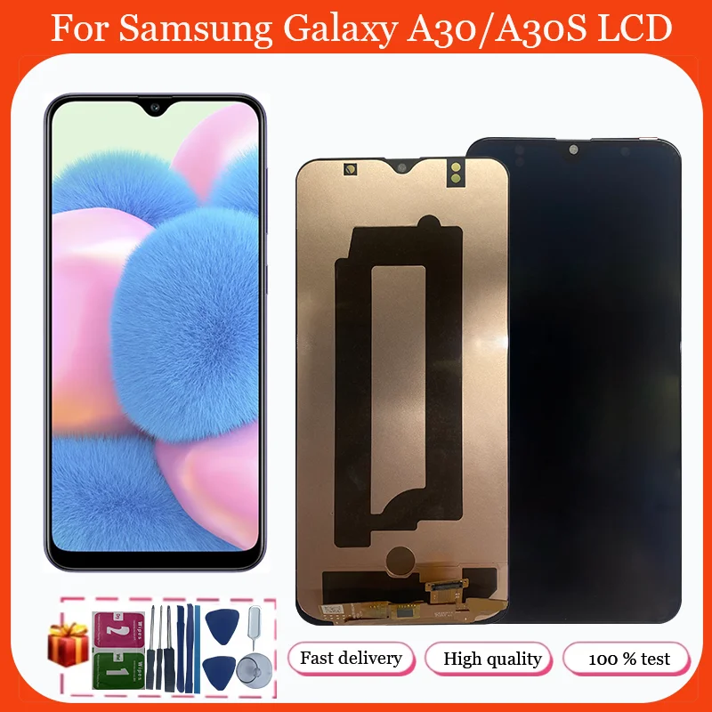 

OLED For Samsung galaxy A30 A30S LCD Display Touch Screen For Samsung SM-A30S A307F SM-A30 A305 Display Assembly Parts