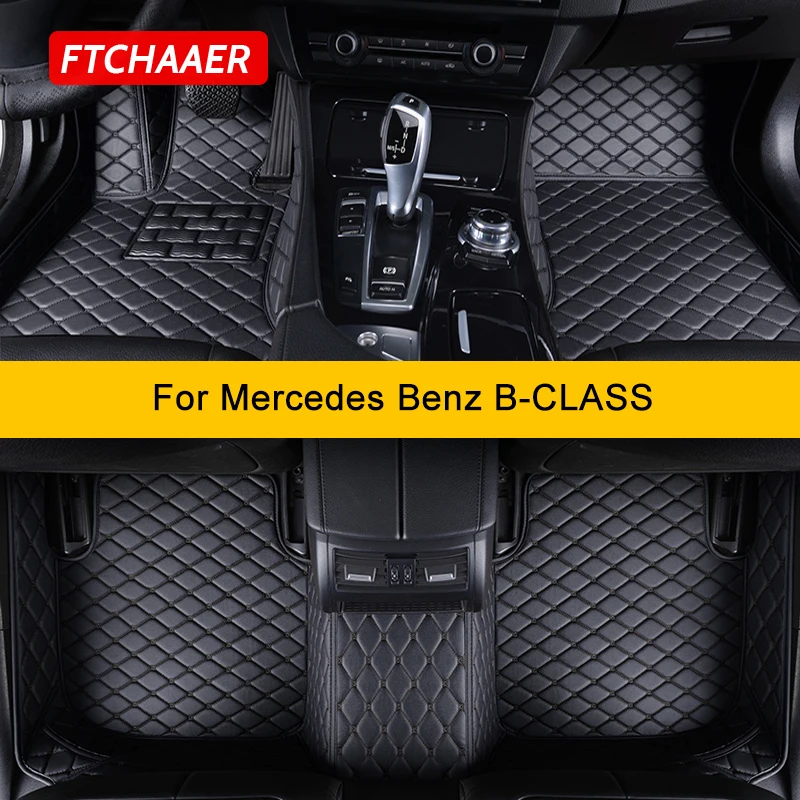 

FTCHAAER Custom Car Floor Mats For Mercedes Benz B-CLASS W245 W246 W247 2005-2023 B160-B250 Auto Carpets Foot Coche Accessorie