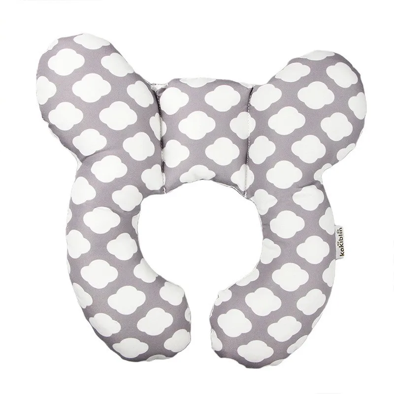 Baby Pillow Cartoon Children's U-shaped Pillow Outdoor Travel Cart Pillow Safety Seat Baby Head Pillow