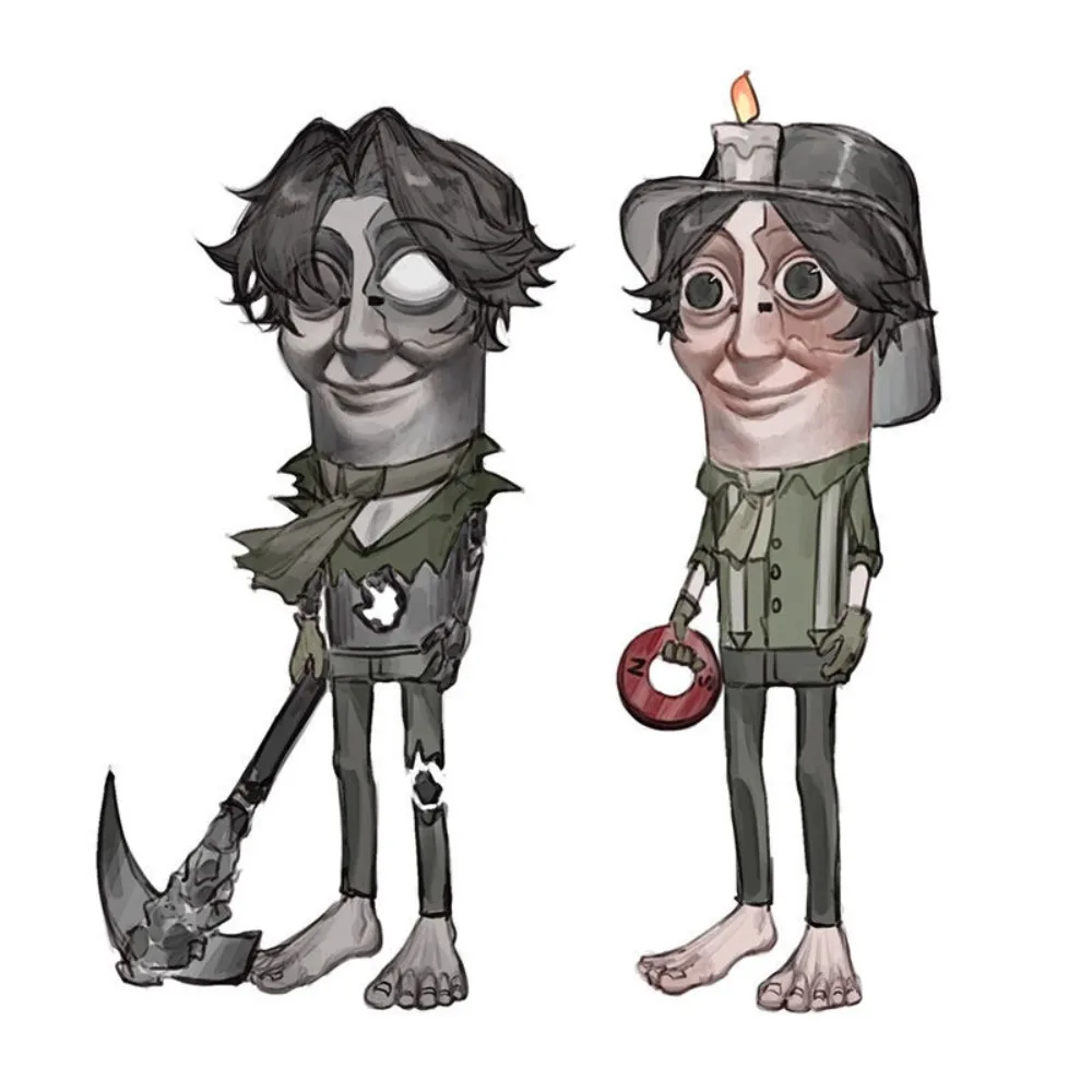 Game Identity V Peripheral Figure Norton Campbell Prospector Funny Abstract Acrylic Stand Exquisite Decoration Graduation Gift