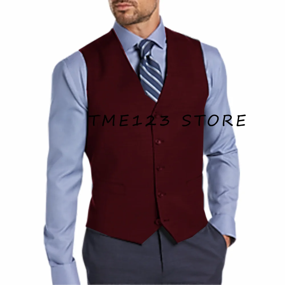 Chaleco informal de Color sólido para hombre y mujer, traje elegante, Formal, trajes de negocios, Wang, Steampunk