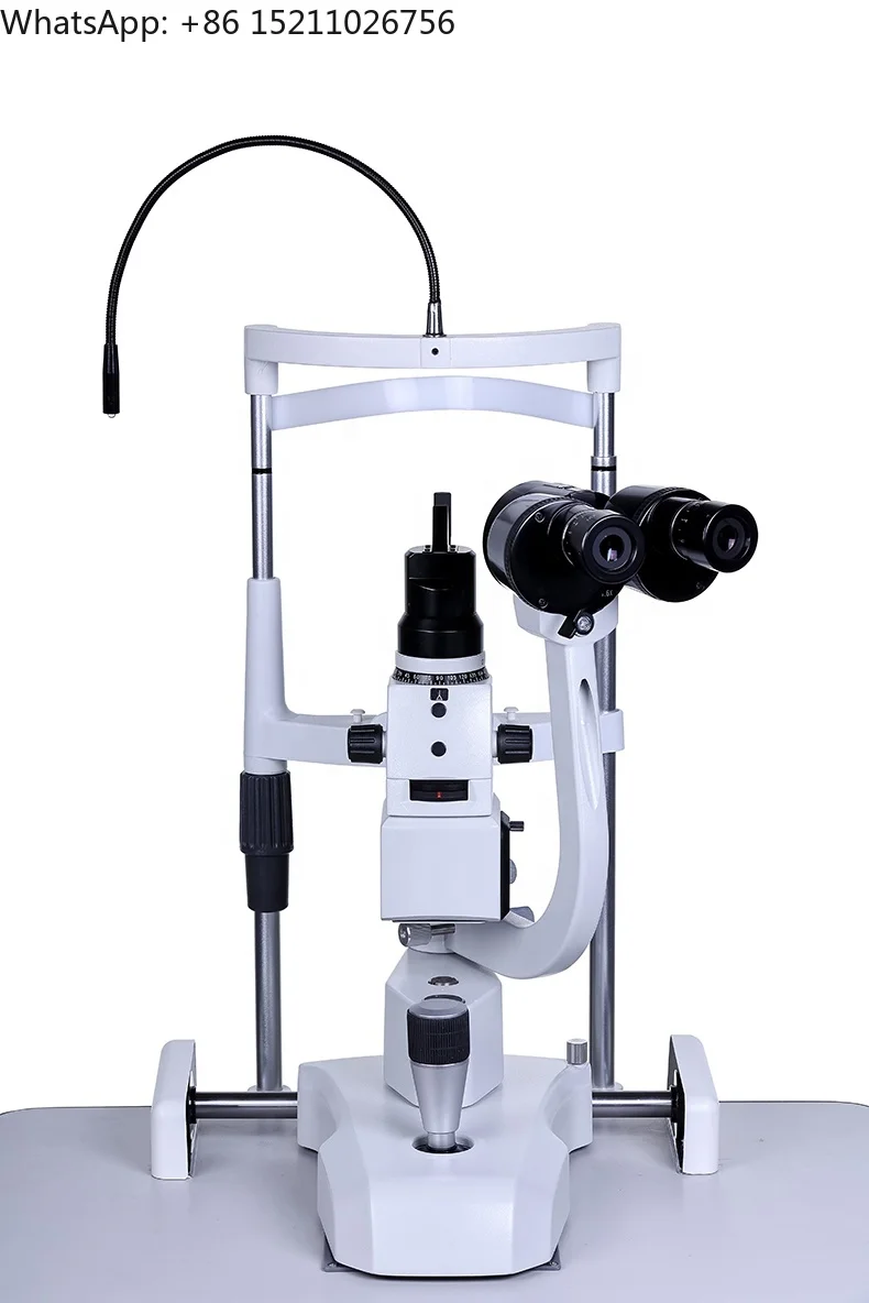 YZ5X Slit Lamp Microscope 2 Step Magnifications Ophthalmology Optometry Device for Eye Clinic and Hospital Zeiss Type