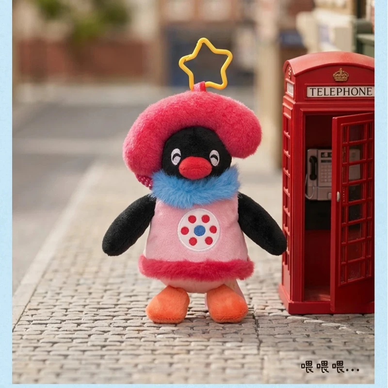 6pcs Pingu Childlike Treasure Chest Doll Pendant Blind Box Collectible Figure Desktop Ornament Mini Character Statue Trendy view 5