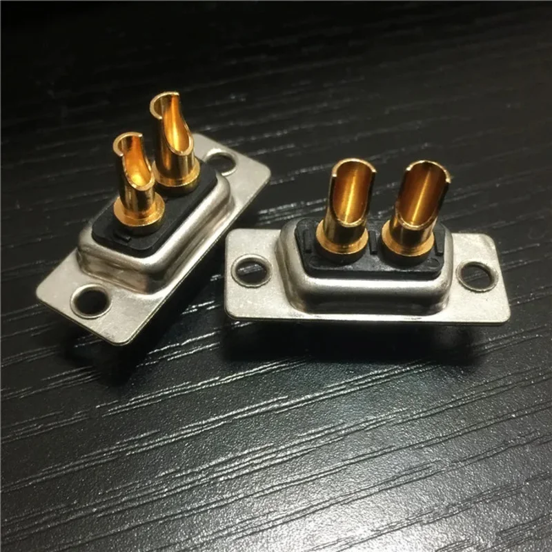 2 Core Female Plug D-SUB High Current 40A Power Supply Wire 2W2 Female Plug