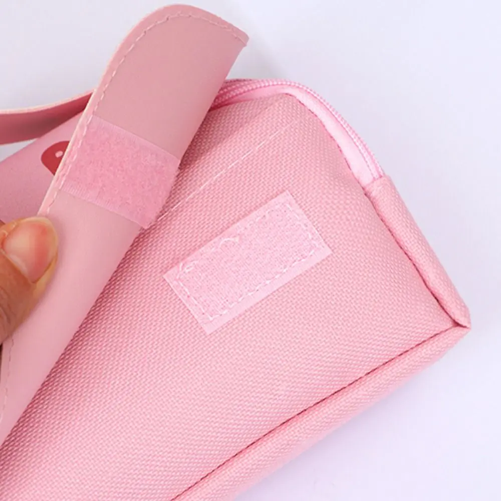 PU Capybara Pen Bag Multi-layer Organizer Kapibara Pencil Case Simple Dirt Resistant Large Capacity Pencil Bag Student Learning