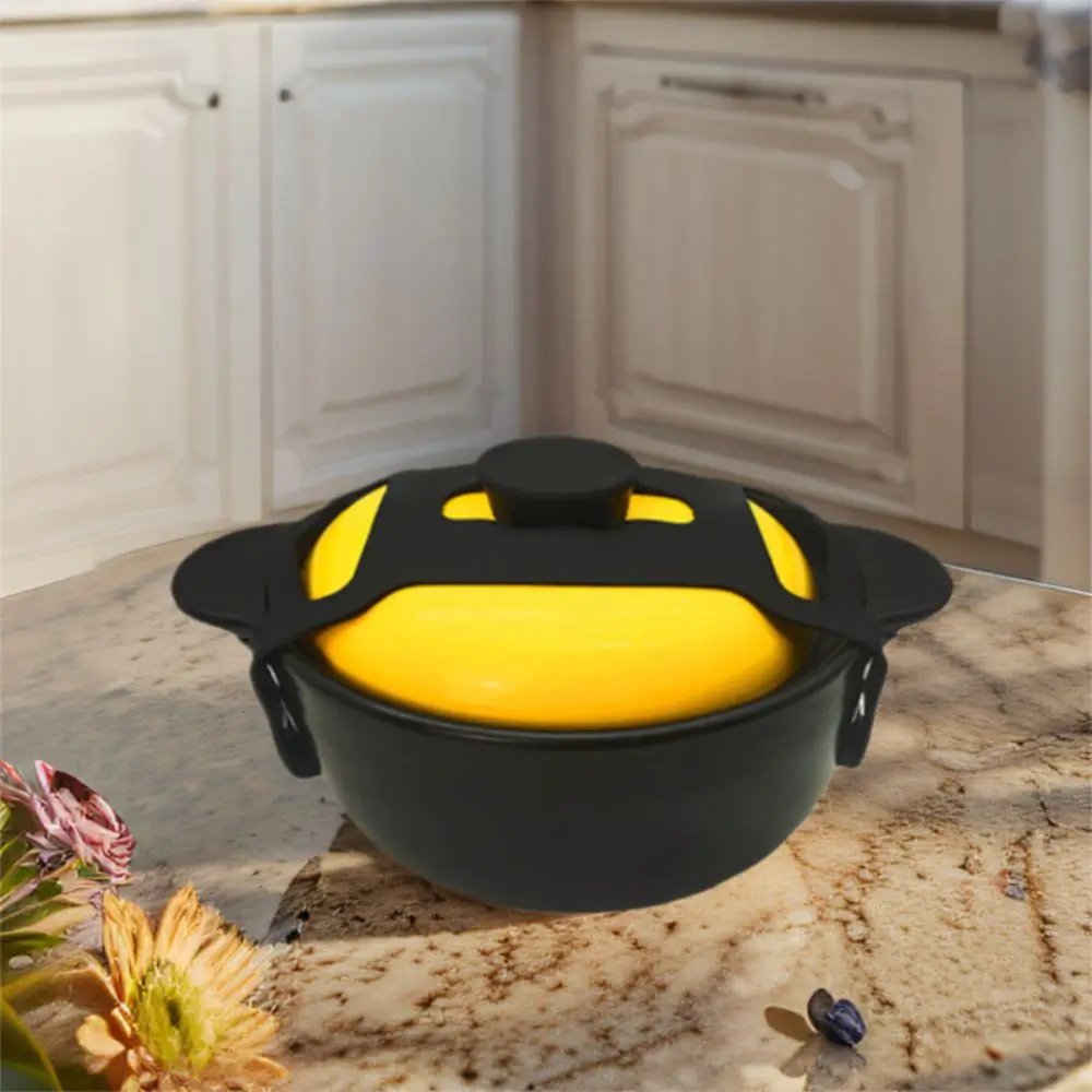 

Термостойкий фиксирующий ремень для крышки кастрюли, силиконовый эластичный ремень для крышки ланчбокса, предотвращает опрокидывание, универсальный держатель для крышки кастрюли, кастрюля