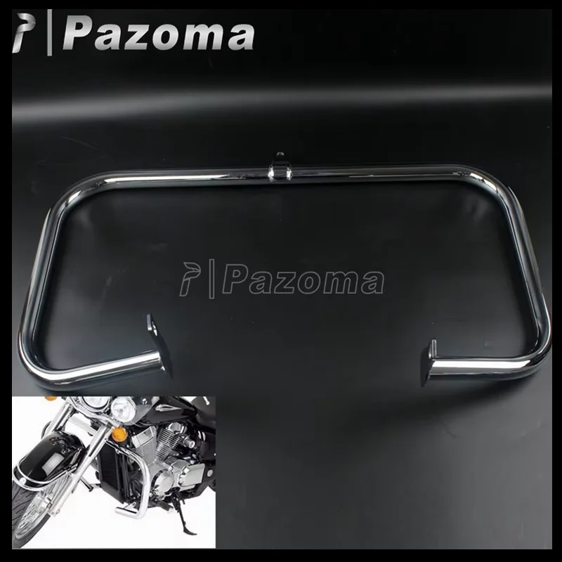 Chrome osłona silnika motocykla Protector autostrady pasek awaryjny dla Honda Shadow Aero VT 750 750C 400 2004-2011 VT750 VT400 zderzak — zdjęcie 2