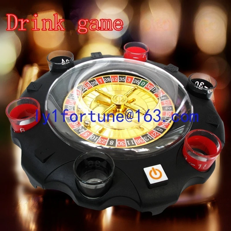 electric roulette bar ktv party game props russian turntable drinking game props