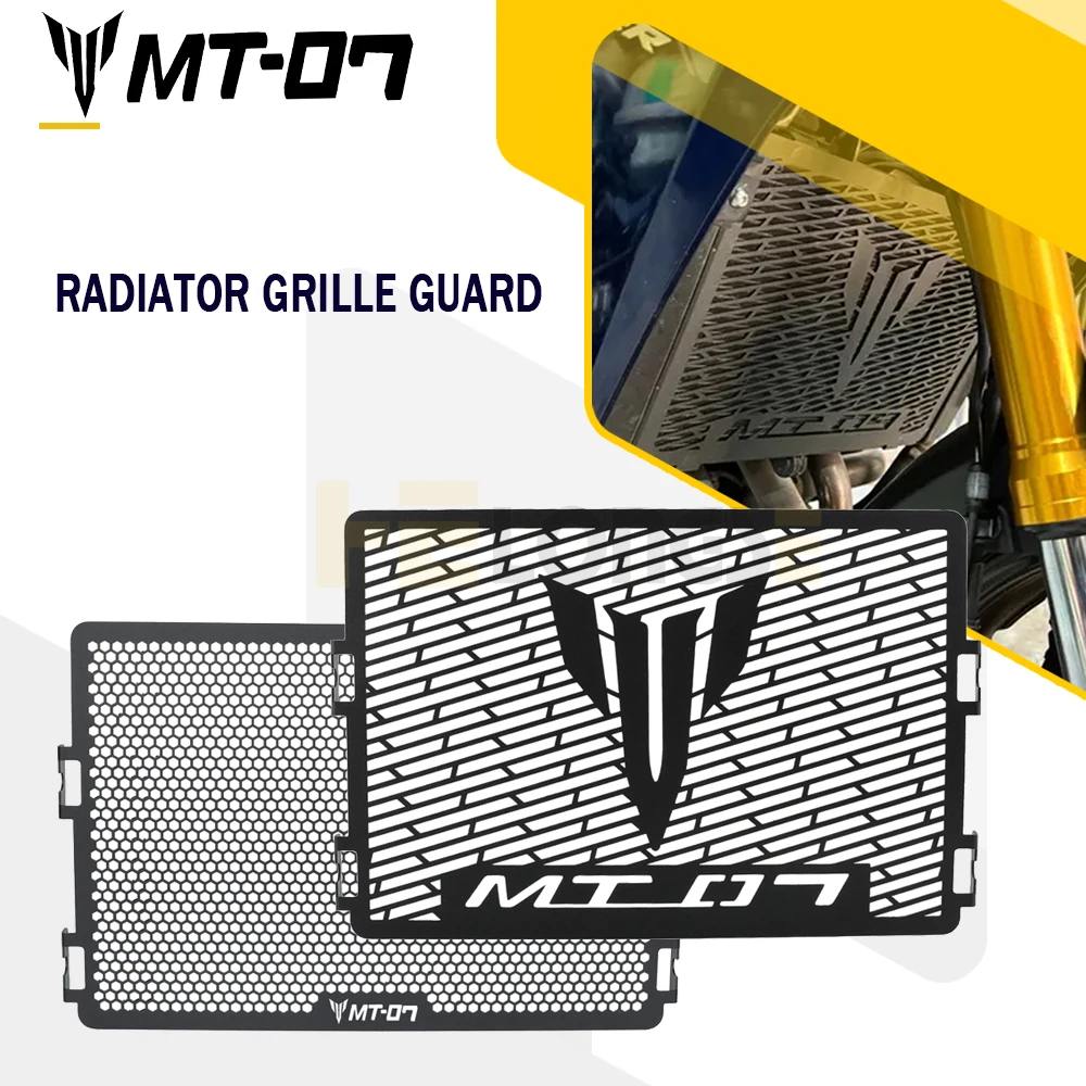MT07 FZ-07 Radiator Grille Guard Cover Protective Guards For Yamaha MT-07 FZ07 2013-2022 2023 2024 XSR700 Motorcycle Accessories