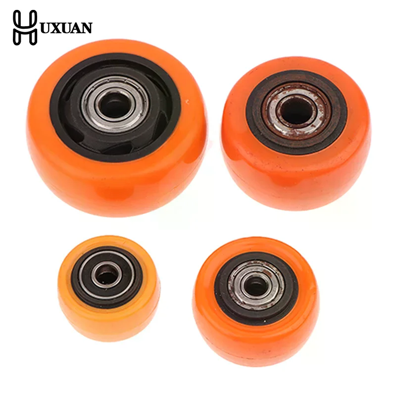 1.5-4inch PVC Caster Wheel Double Bearings High Load Capacity Wear Resistance Furniture Wheels Replacement