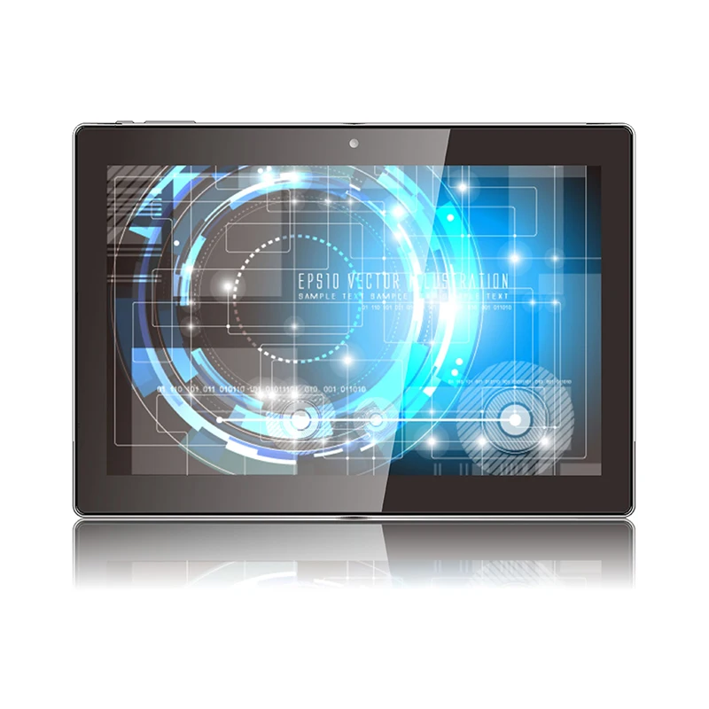Loxone 10.1 بوصة Android POE Tablet شاشة تعمل باللمس مثبتة على الحائط USB Ethernet كاميرا WiFi صناعية متضمنة