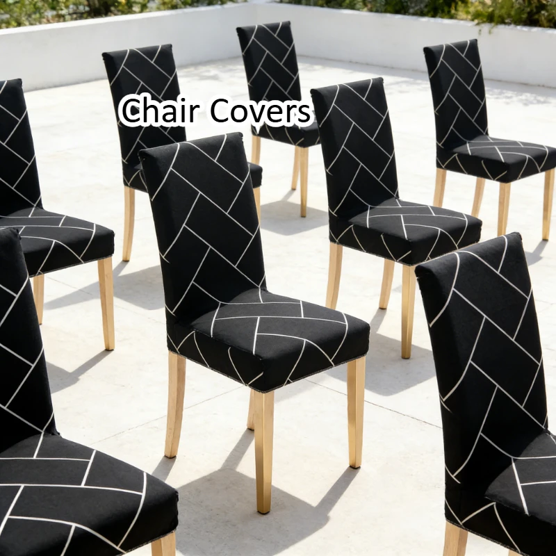 Cheaper Minimalist Stretch Milk Silk Chair Cover Anti Dirty Elastic Chair Protector Anti Slipcovers for Living Room Chair Covers