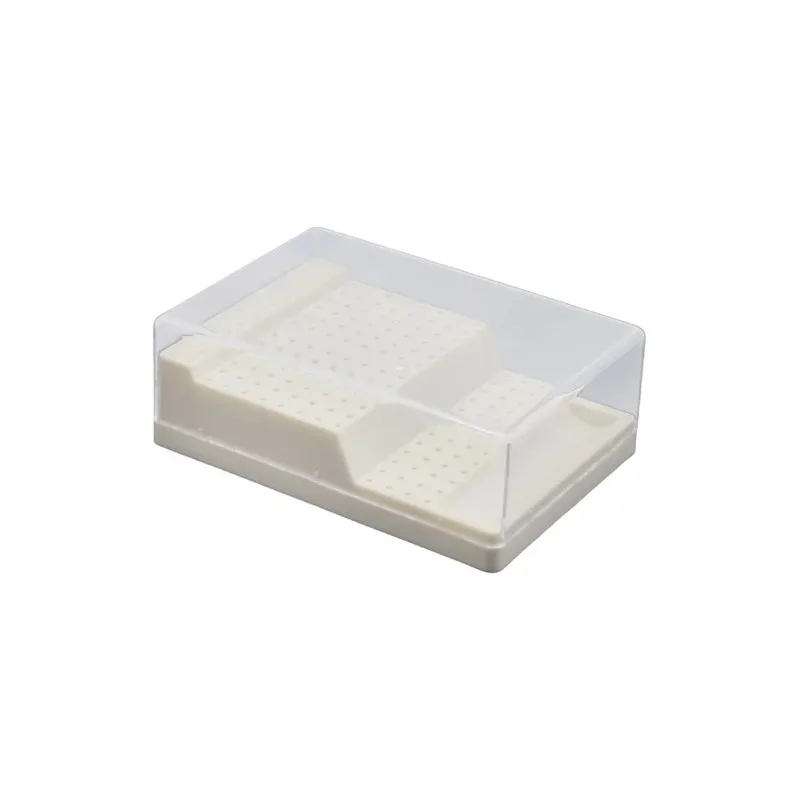 Lab 168 Holes Plastic Lab Burs Box Drill Diamond Stand Block Sterilization Placement Case Holder  Lab Instruments s