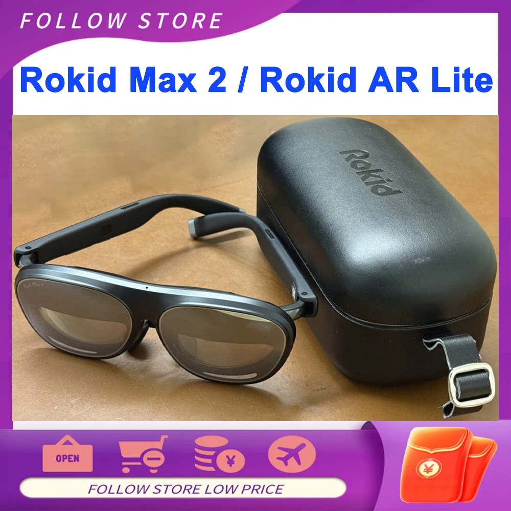 Original New Rokid Max 2 AR Glasses with Optional Rokid Station 2 for Rokid AR Lite / Optional Rokid Station for Rokid AR Joy 2