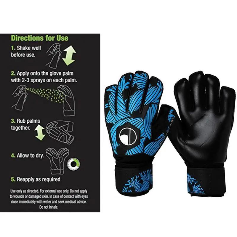 1Pc Goalkeeper Glove Tackifier Add Sticky Spray Football Grip Spray Goalkeeping Gloves Viscosifying Cleaner Maintenance Latex