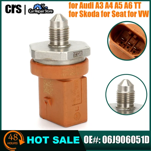 Imagen 1 del producto 06J 906051 D Sensor de presión de combustible para Audi A3 A4 A5 A6 A8 Quattro TT para Skoda para Seat para VW Jetta Passat Golf R 06J-906-051-D